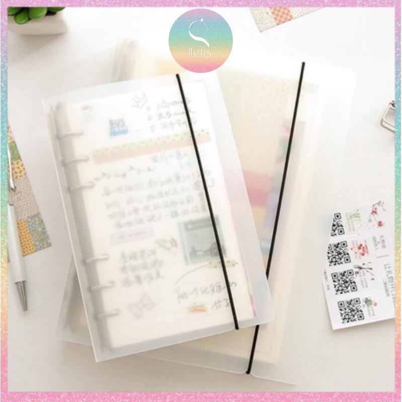 HOTIS White Binder - Bìa còng A6/ A5/ B5/ A4 (Không kèm giấy