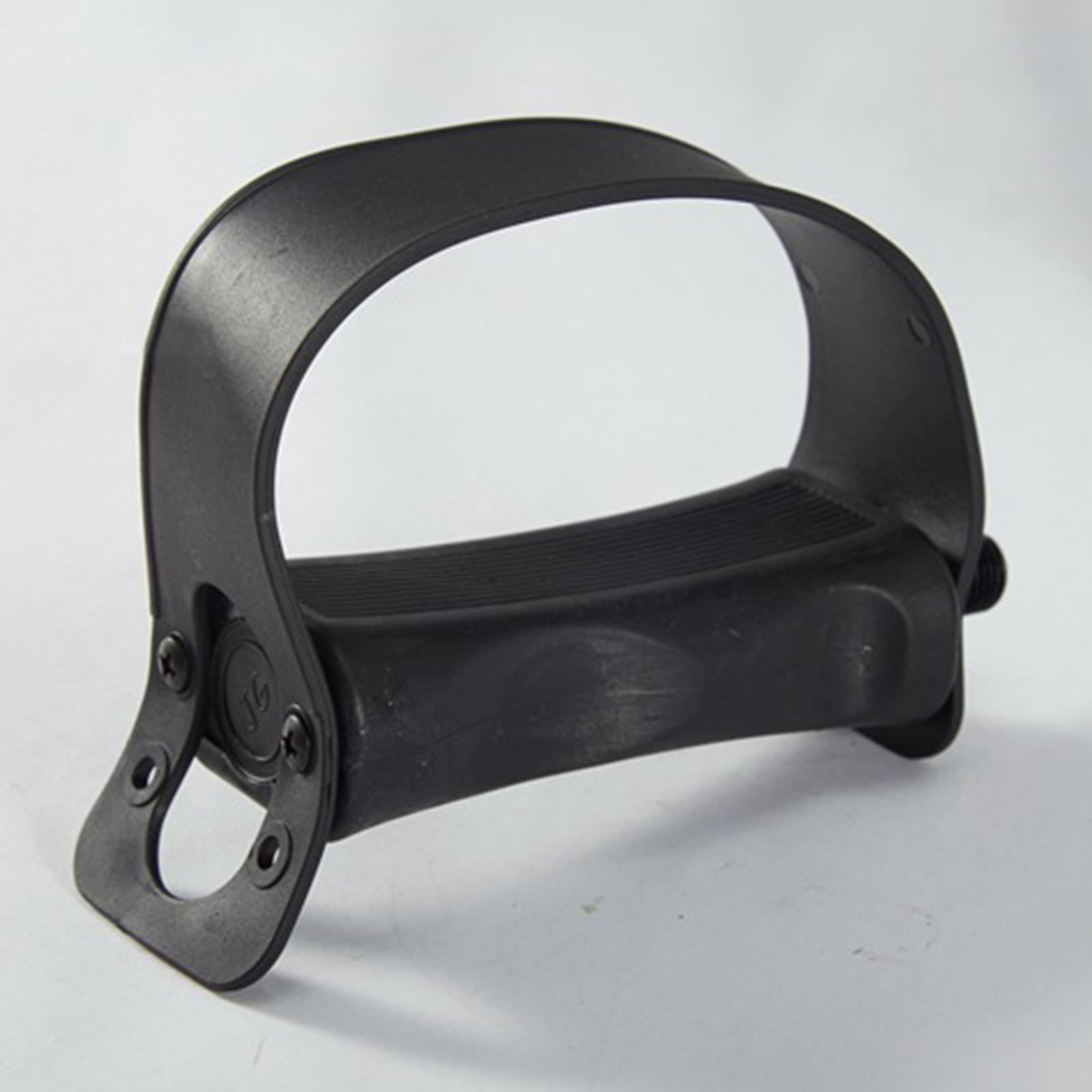 Exercise Bike Pedals with Straps 9/16'' or 1/2'' Non Slip Platform Pedal Short