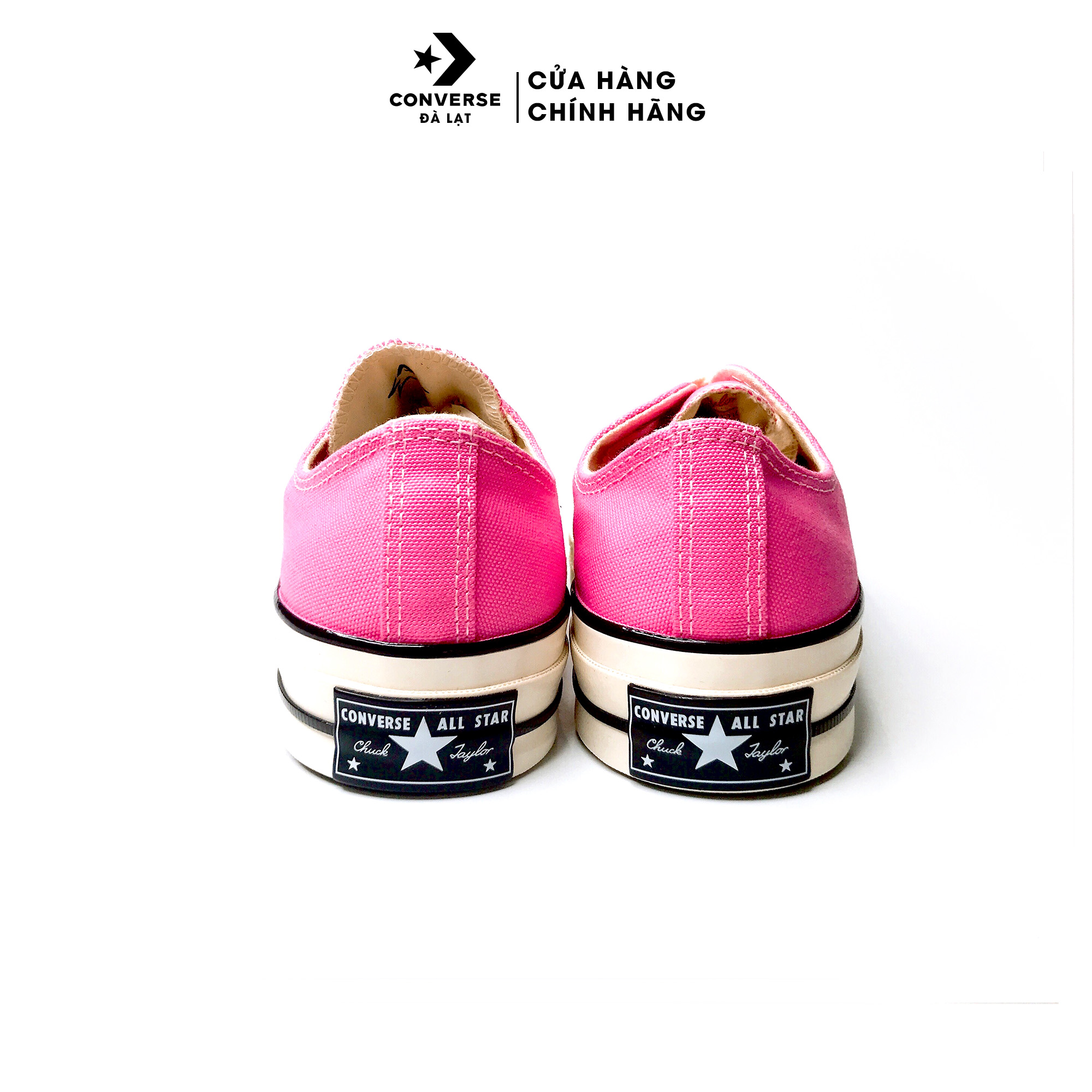 Giày Converse màu hồng Chuck 70 Recycled Rpet Canvas Sneakers thời trang năng động -172681C