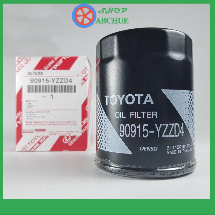 Lọc dầu, lọc nhớt dùng cho xe Toyota Vios mã 90915- YZZE1