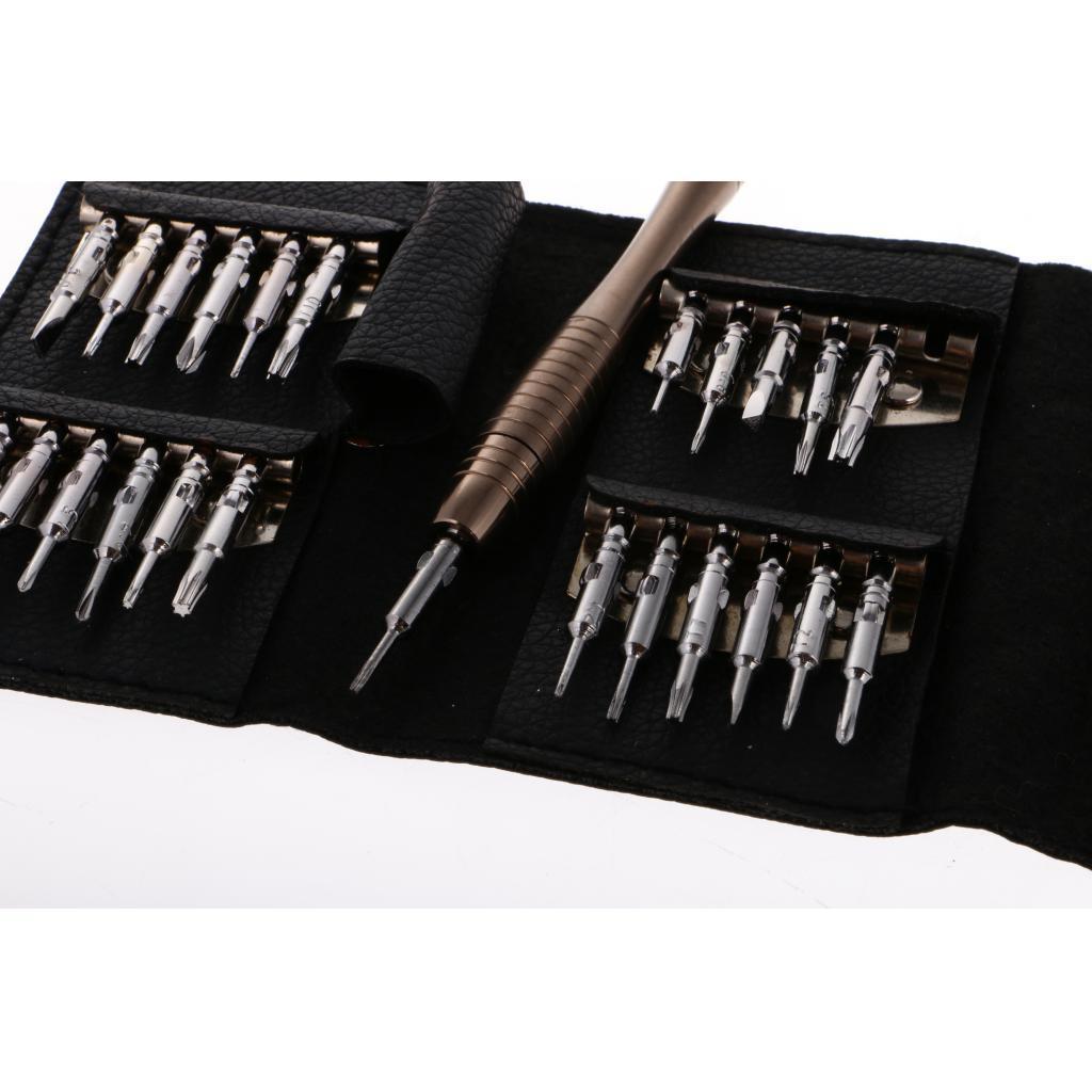 24pcs Precision Mini Screwdriver Set for Laptop Watch Glasses Mobile Repair