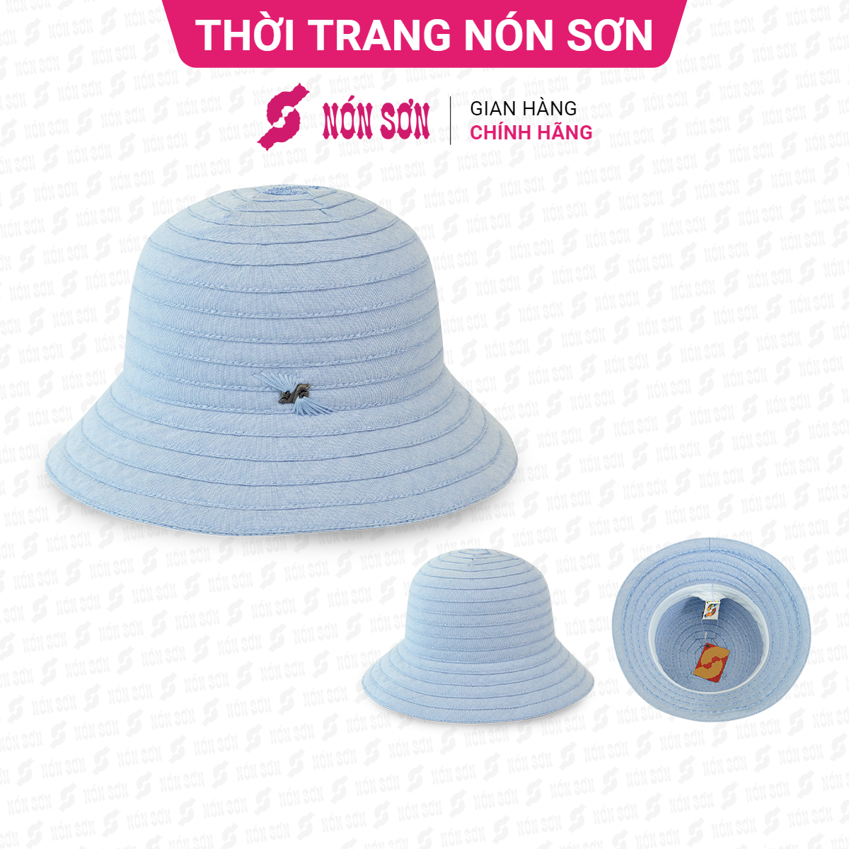 ƯU ĐÃI - Mũ vành thời trang NÓN SƠN chính hãng XH003-39A-XH5