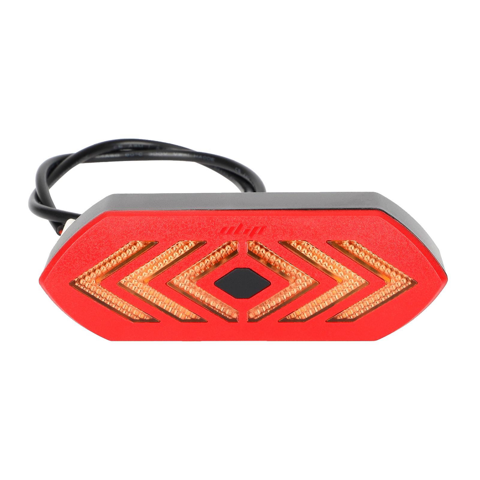 Electric Scooter Tail Light with Turn Signals Wireless Remote Control Scooter Rear Light Safety Warning Taillight Brake Light for Xiaomi Electric Scooters