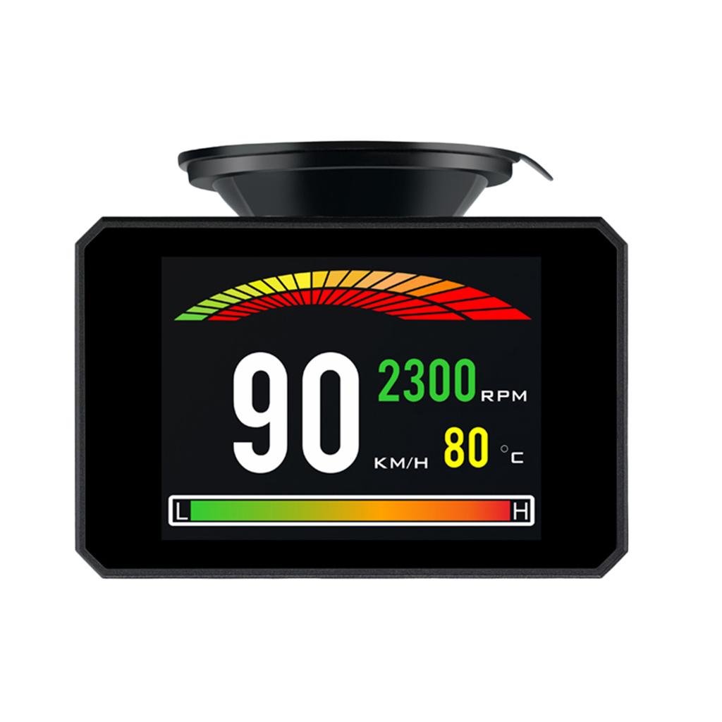 3.9" Car HUD P16 Head-Up Display Speedometer Projector  Warning Gauge