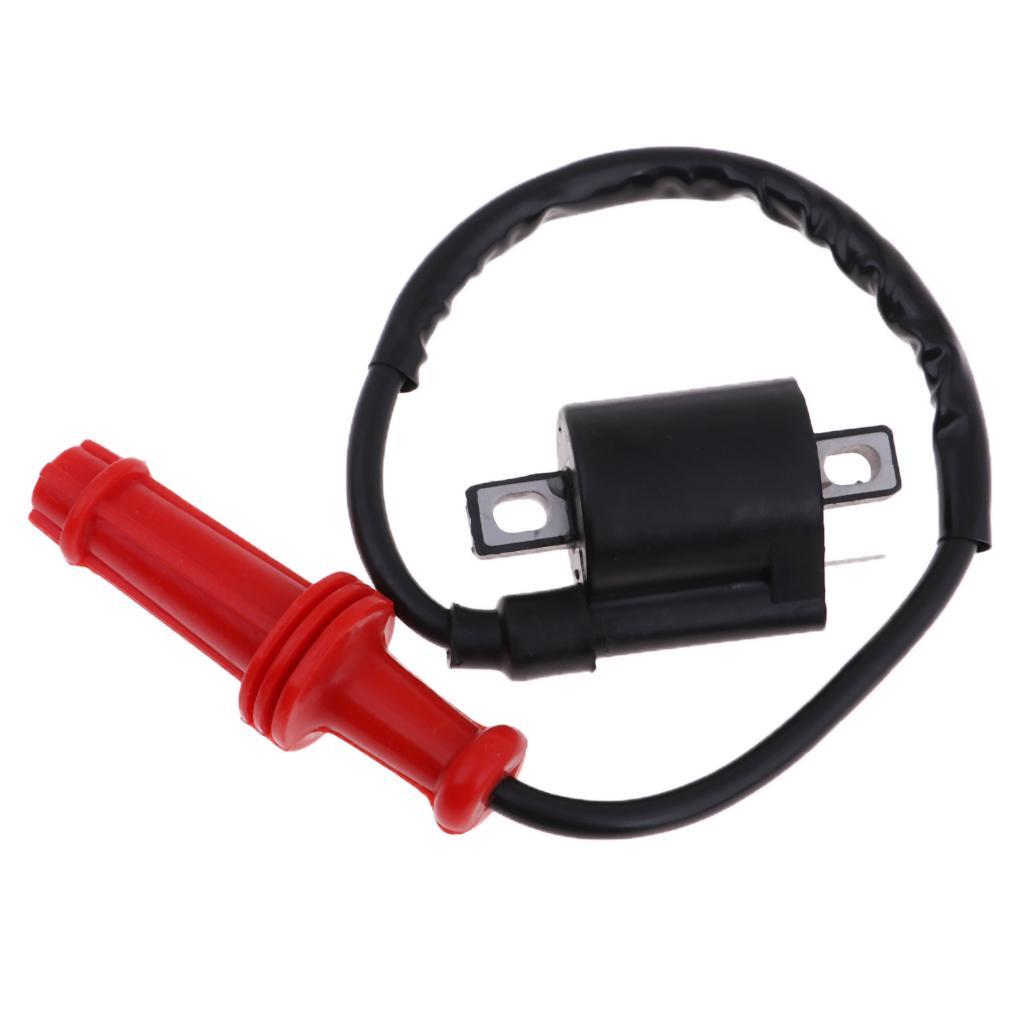 Universal Motorcycle Ignition Coil Assembly With 42cm Cable Dirt Bike