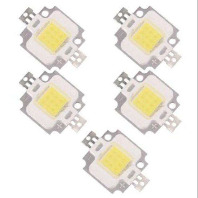 5 đèn LED ánh sáng trắng tự nhiên 10W 20000k 9 - 12V 900LM