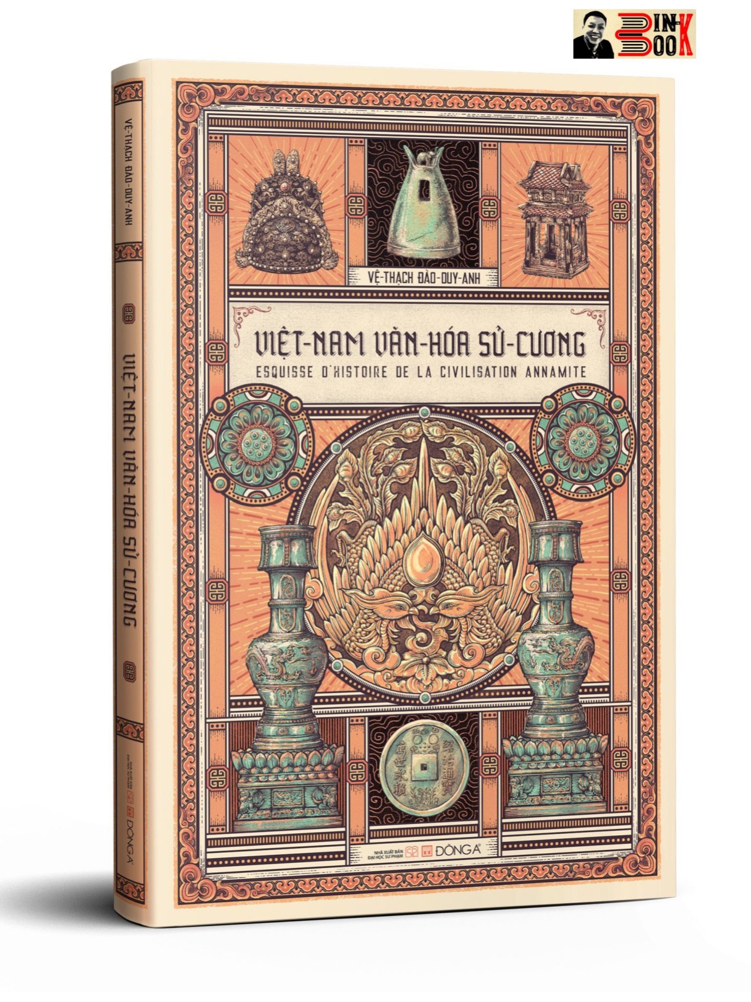 [Dựa theo bản in lần đầu năm 1938 của Quan-hải tùng-thư] VIỆT NAM VĂN HOÁ SỬ CƯƠNG - Đào Duy Anh –có minh họa -  Đông A – bìa mềm