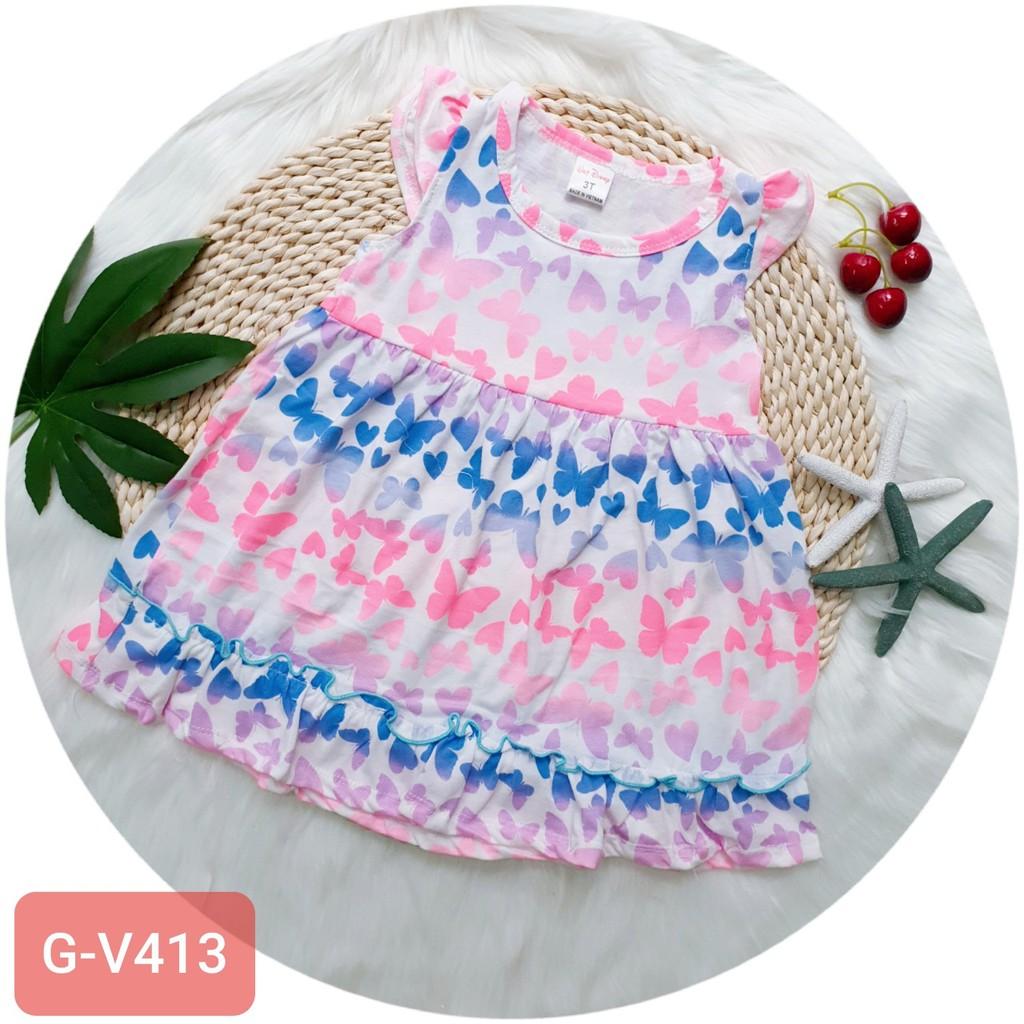 Đầm tay cánh tiên bé gái