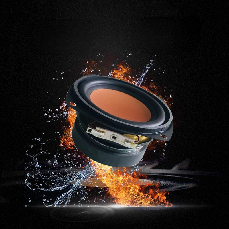 Sotamia 2pcs loa âm thanh di động 3 inch 4 ohm 8 ohm 20w full range loa âm thanh cao su loa DIY DIY Home Audio Color: 8 ohm 20W loa