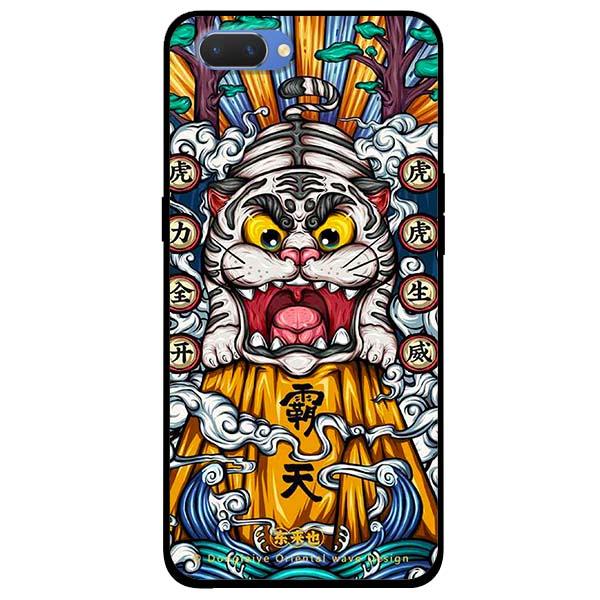 Ốp lưng dành cho Oppo A3s - A12e - Realme C1 - Realme 2 - Hổ Trắng Vang Trời