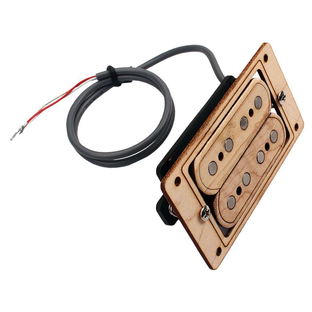 Guitar Replacement Parts Maple Pickup For  Box Guitar 4 Strings Guitar