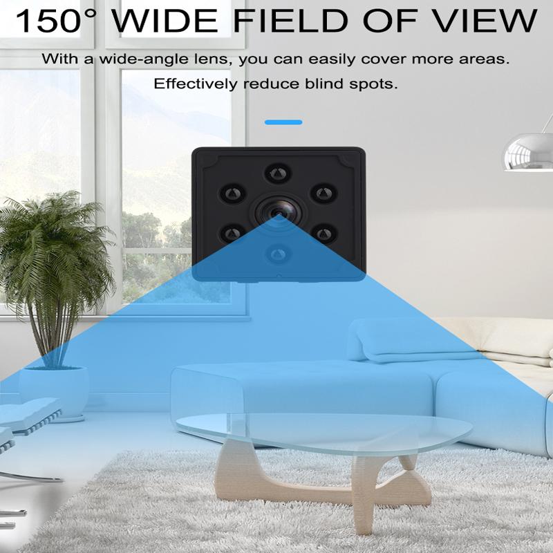 WiFi Mini Camera 1080p HD Sports Detect Cam Night Vision Micro Camera Stensor DVR Recorder cho nhà máy quay phim giám sát nhỏ