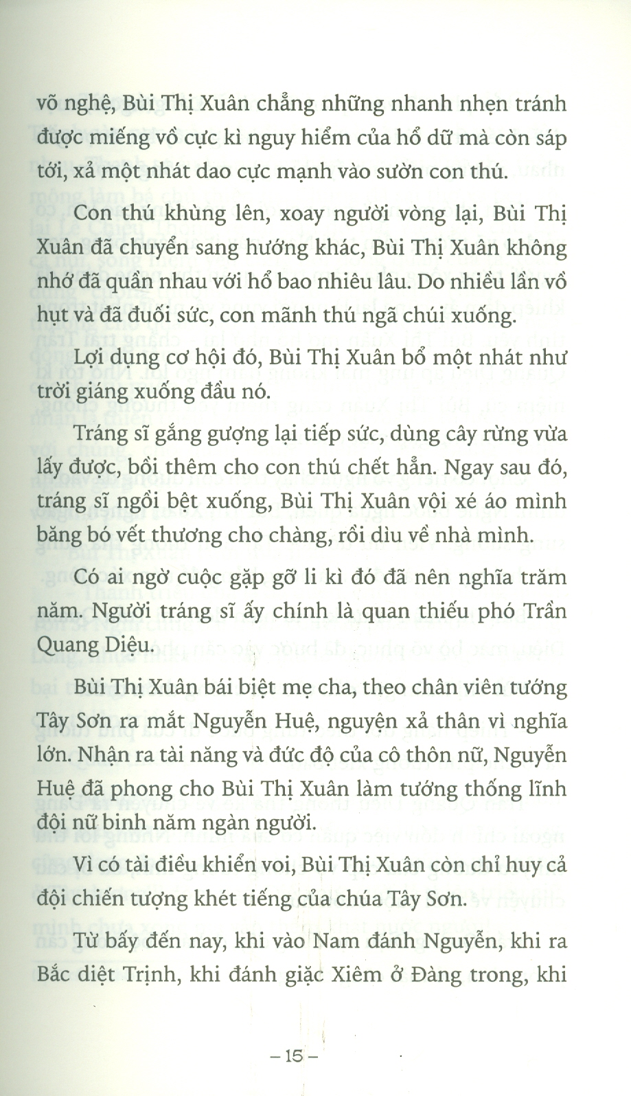 Ngàn Năm Sử Việt - Nhà Tây Sơn: Đô Đốc Bùi Thị Xuân (Dành Cho Lứa Tuổi 10+) 