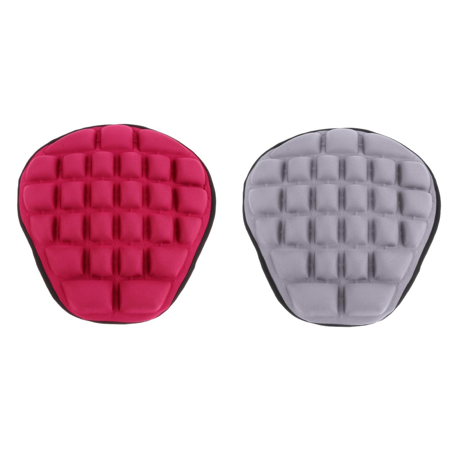 2Pcs Motorbike Motorcycle Bikes  Seat Air Cushion  Universal