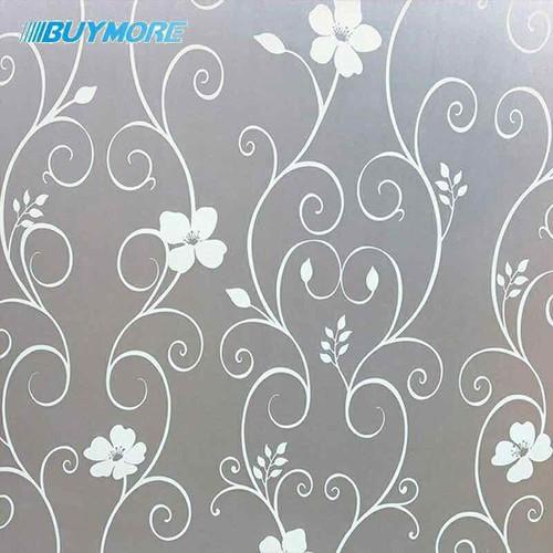 Đề can Dán Kính Hoa Dây T004 Khổ 90x100cm làm mờ kính chống nhìn