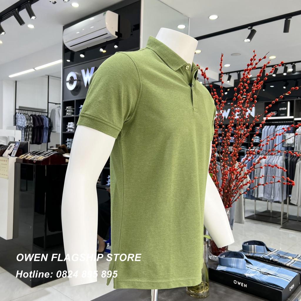 Áo Polo nam Owen chất Cotton thấm hút mồ hôi thoáng mát Mã APV231370