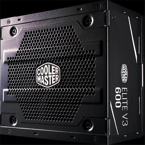 Nguồn Máy Tính Công Suất Thực Cooler Master Elite V3 600W - Hàng Chính Hãng