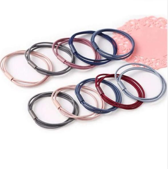 Combo 10 Dây cột tóc đơn giản