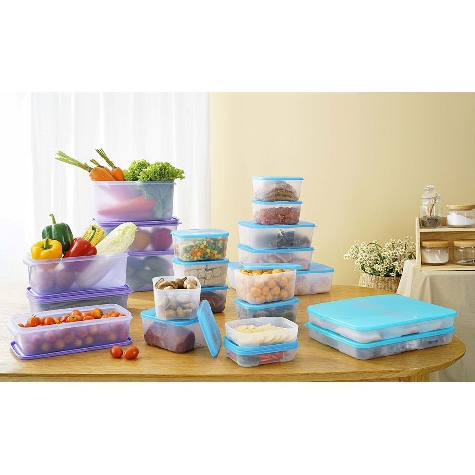 Bộ hộp bảo quản thực phẩm đông và mát 22 hộp Tupperware