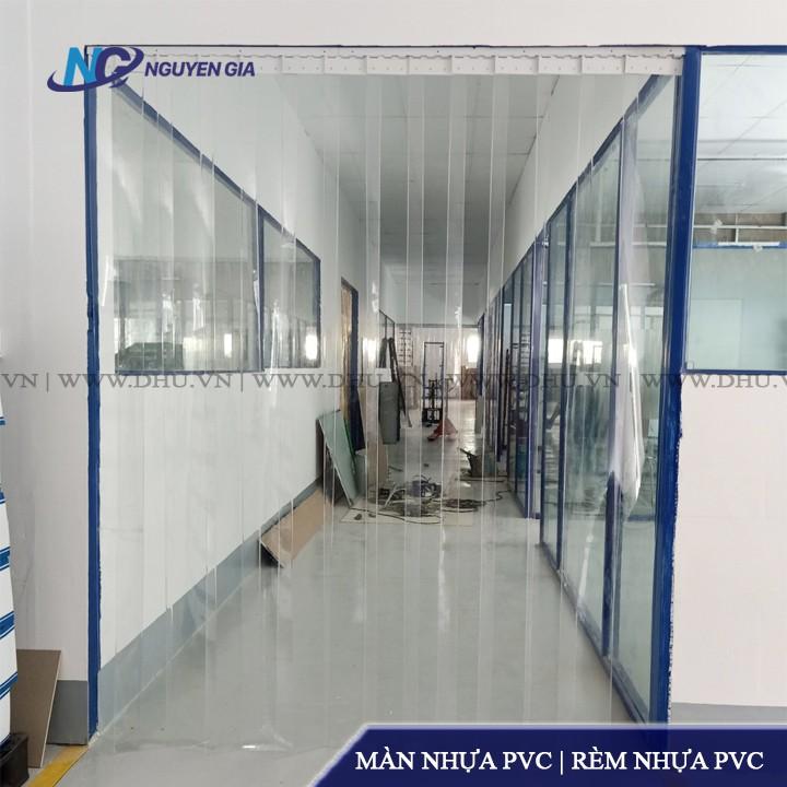 Rèm Nhựa PVC Ngăn Lạnh, Màn Cửa Bằng Nhựa Cho Các Cửa Có Chiều Cao 1,5m