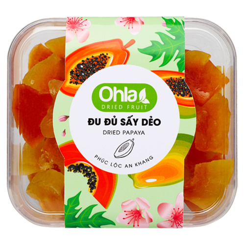 Đu đủ sấy dẻo Ohla - 200g