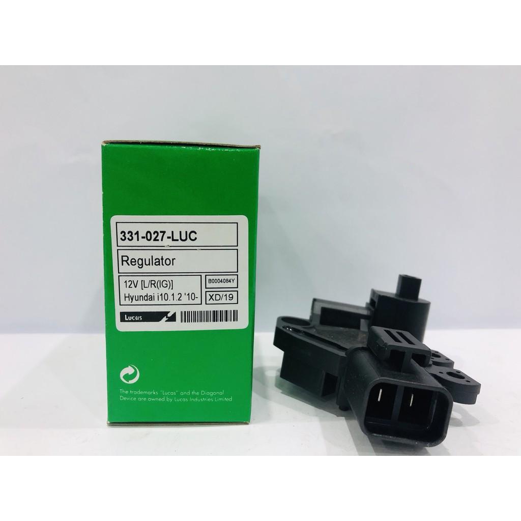 Tiết chế IC 2 giắc ngang máy phát Huyndai i10 nhãn hiệu Lucas 331-027-LUC