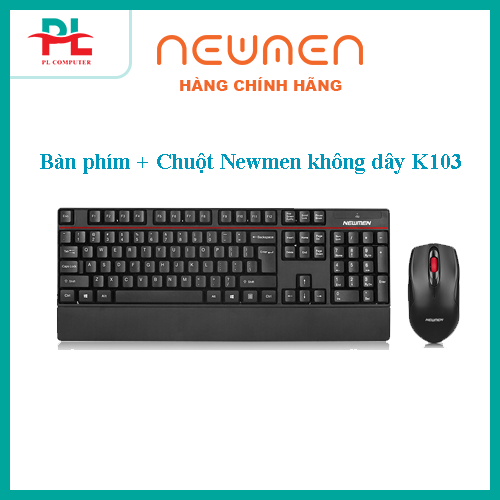 Bàn phím + Chuột Newmen không dây K103 - Hàng Chính Hãng