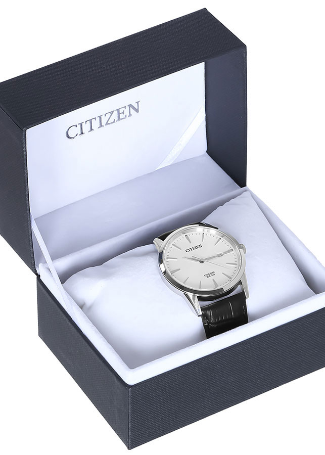 Đồng Hồ Nam Citizen Dây Da BI5000-10A - Mặt Trắng