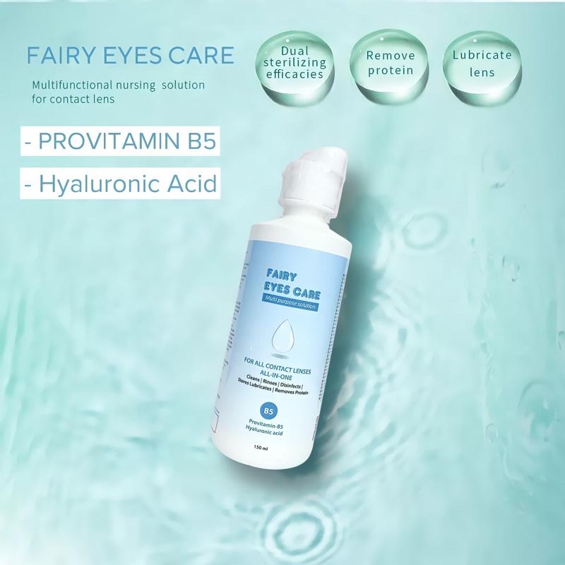 Nước Ngâm Kính FAIRY EYES CARE Cấp Ẩm 150ml - Nước Ngâm Chuyên Dụng Kính Áp Tròng FAIRY SHOP CONTACT LENS