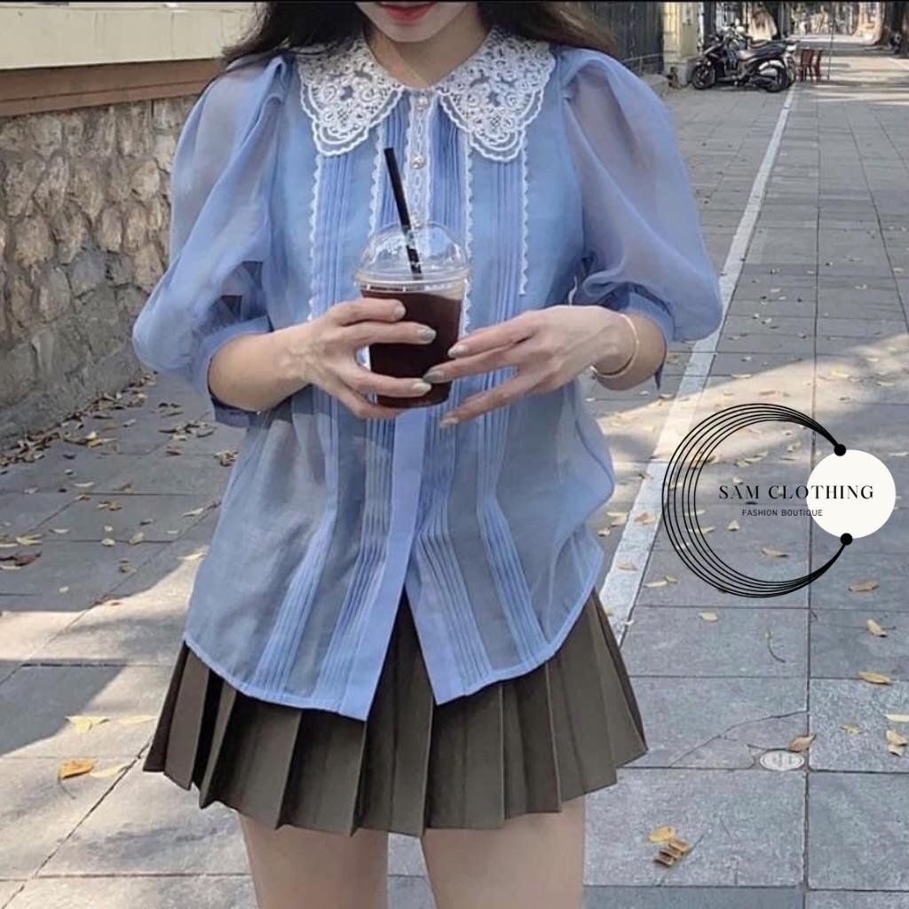 Chân váy ngắn, chân váy tenins xoè xếp ly-Sam clothing