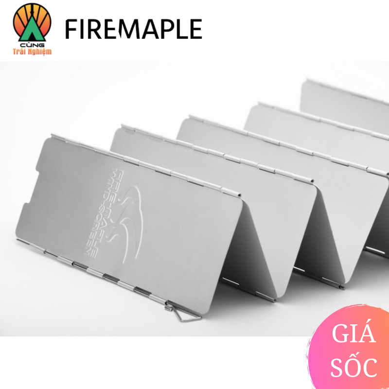 Tấm Chắn Gió Nhôm Dã Ngoại Chuyên Dụng Fire-Maple Cho Nấu Ăn Ngoài Trời Siêu Nhẹ 58g FMW-501