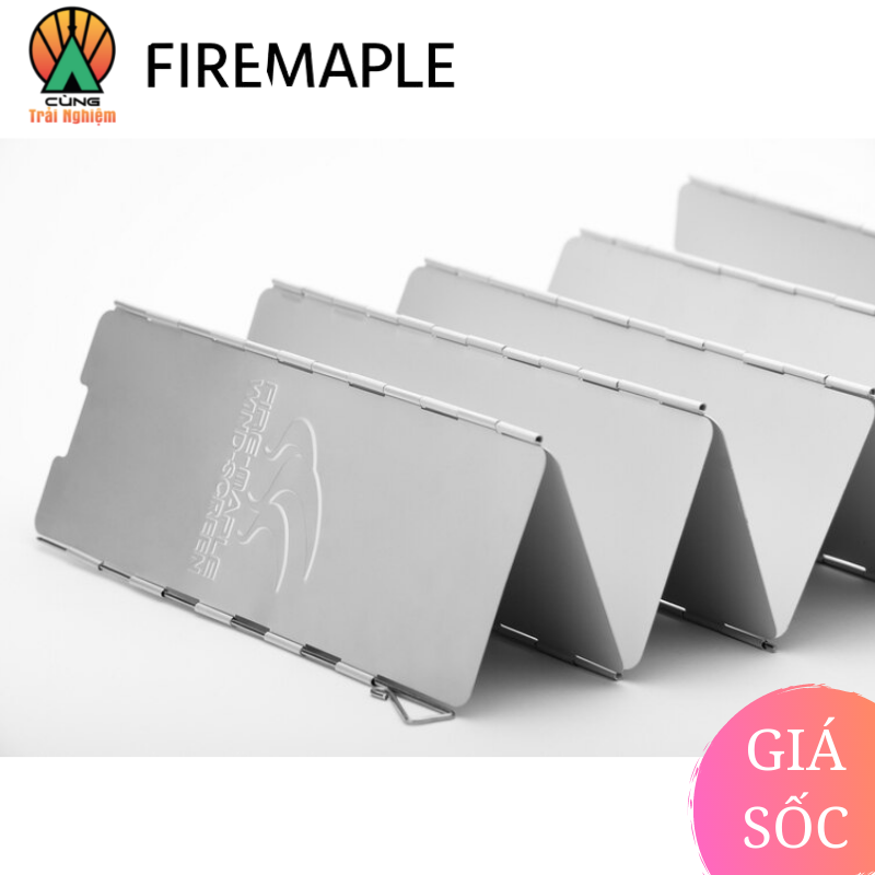 Tấm Chắn Gió Hợp Kim Nhôm Fire Maple FMW-510 Nhỏ Gọn 277g Chuyên Dụng Cho Du Lịch, Dã Ngoại Cắm Trại