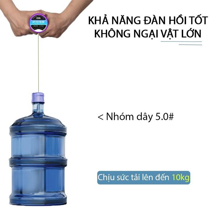 Bộ 2 Dây Trục Câu Đài Huỳnh Quang Phát Sáng TRY&V Chuyên Săn Hàng Phát Sáng Trong Đêm DC21