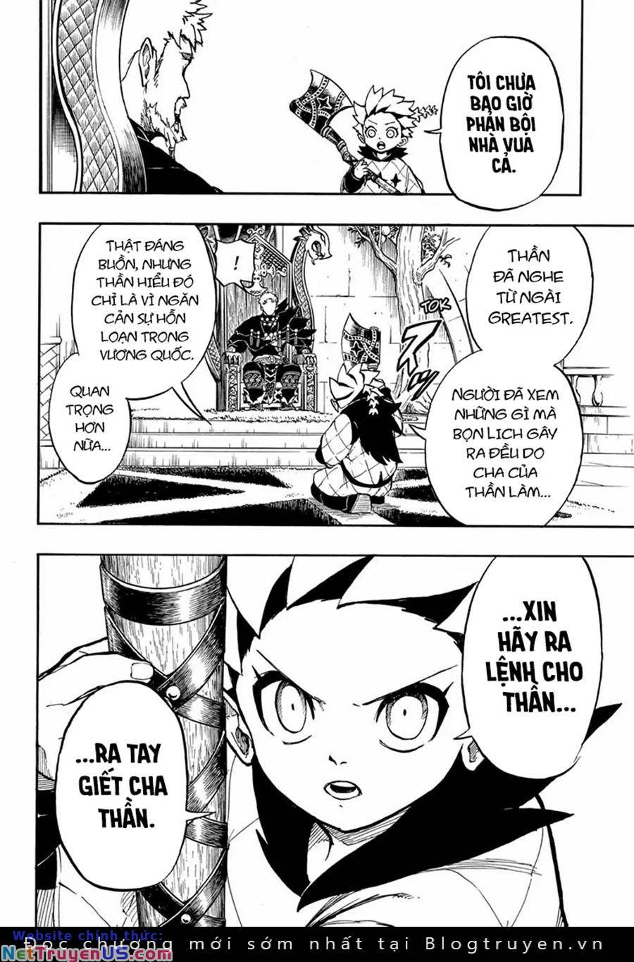 gill: "không ai có thể đánh bại ta khi ta dùng rìu!" chapter 9 18