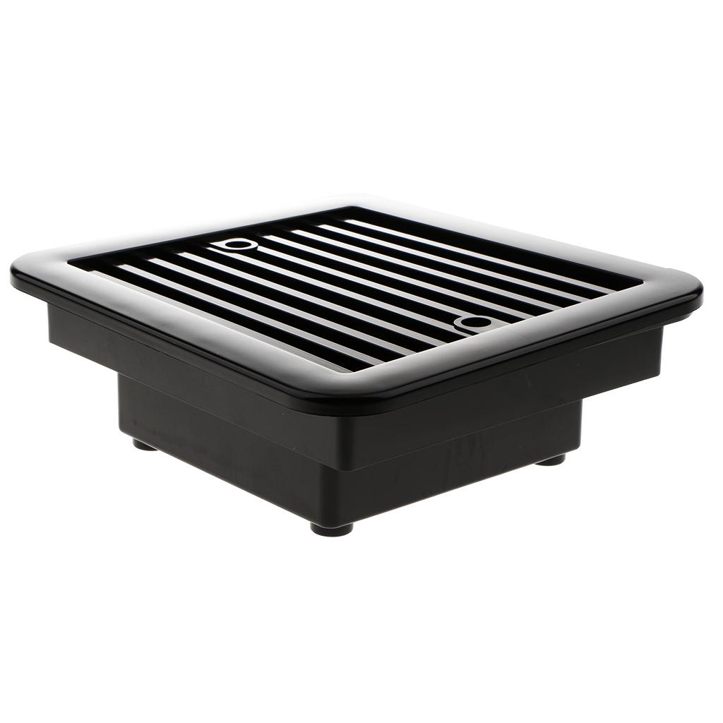 RV Caravan Motorhome Side Air Vent Ventilation Cooling Exhaust Fan 12V Black