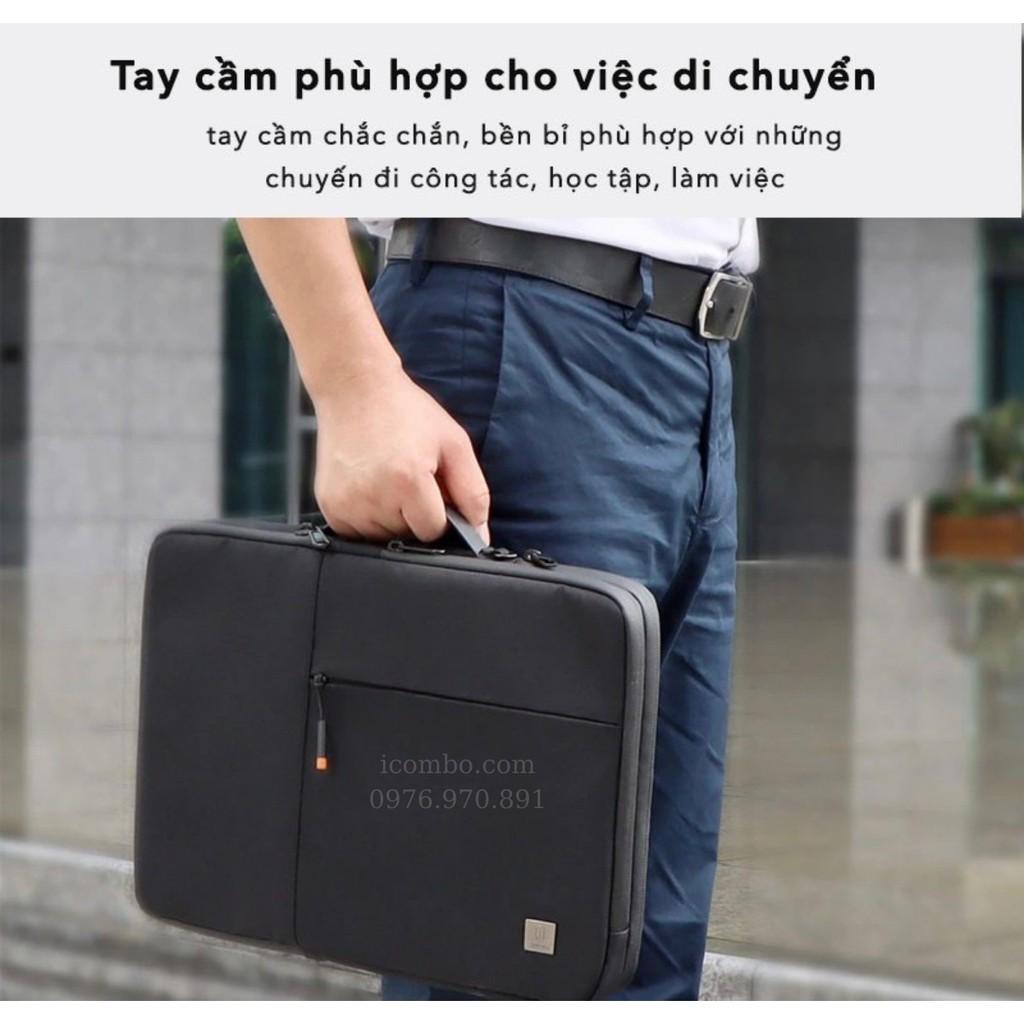 Túi Xách chống sốc Macbook, Laptop 13/14/15/15.6/16inch- Bảo Vệ 360 độ - Wiwu Alpha Double Layer Sleeve-Xách ngang/dọc