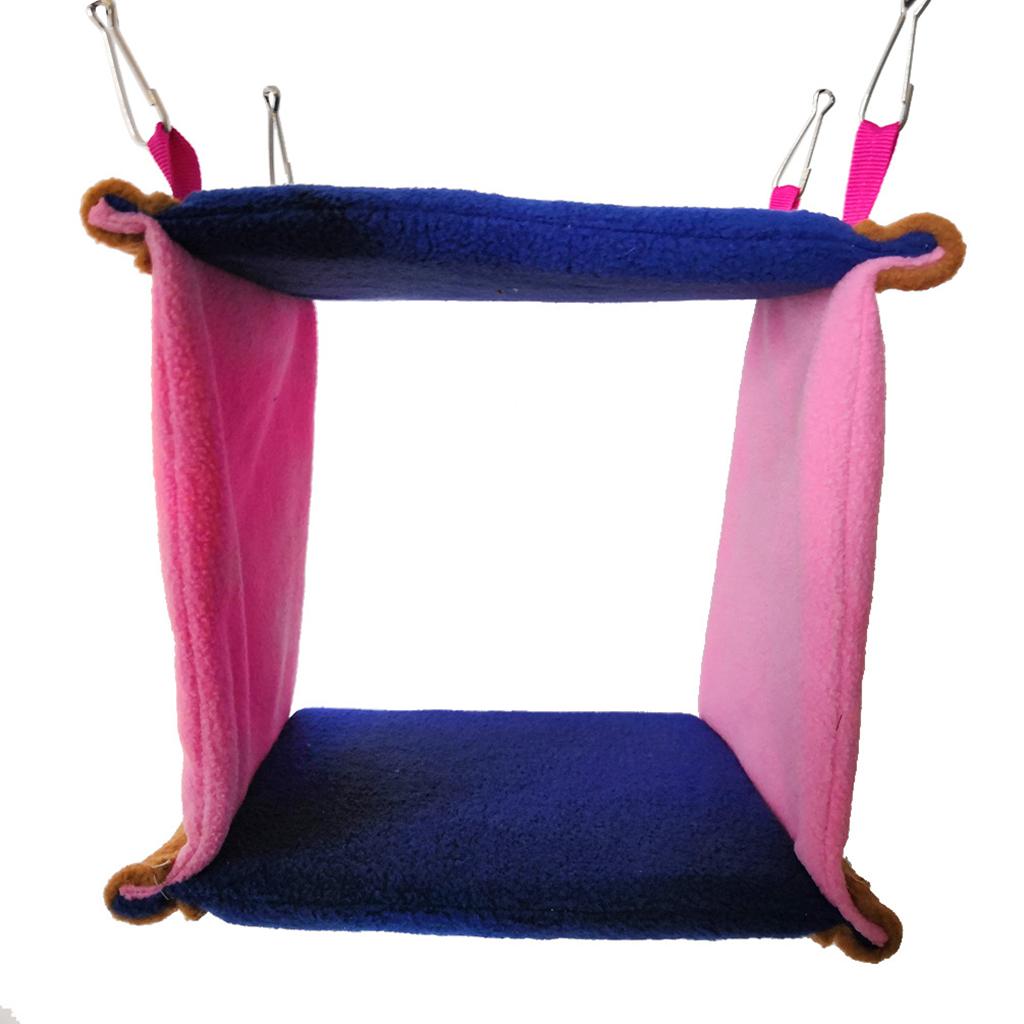 Bird Warm Hammock Parrot Bed Cozy Hanging Nest For Small Pet Hamster Mice