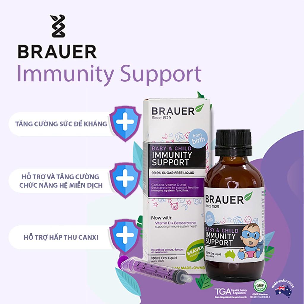 Siro Tăng Đề Kháng Brauer Immunity 100 Ml.