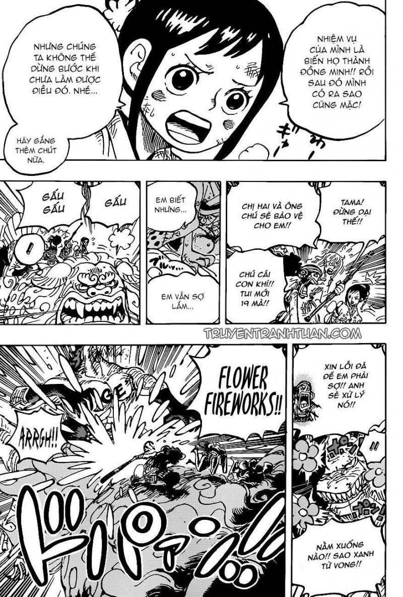 đảo hải tặc - one piece chapter 1011 13