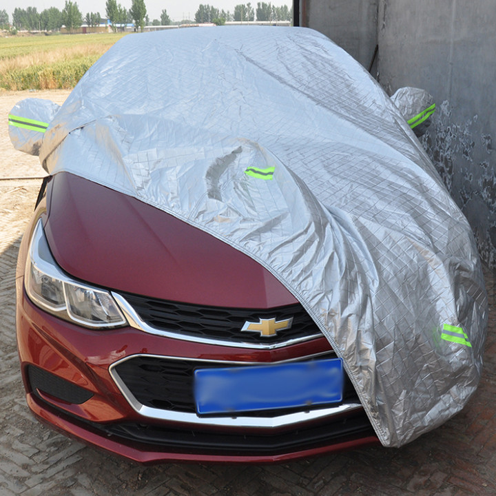 Bạt phủ xe ô tô Sedan tráng nhôm cao cấp đủ size cho khách