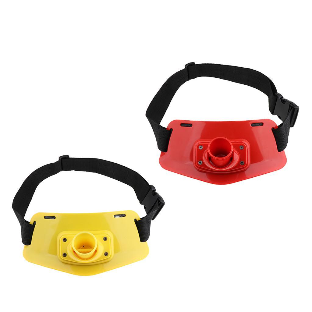 Fighting Rod Pole Holder Adjustable Waist Gimbal Belt Padded Fishing Waist Belt Professional Fishermen Gimbal Pad