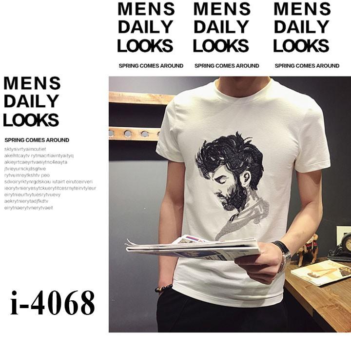 Áo Thun Nam Chân Dung 3D Lạ Mắt - I4068