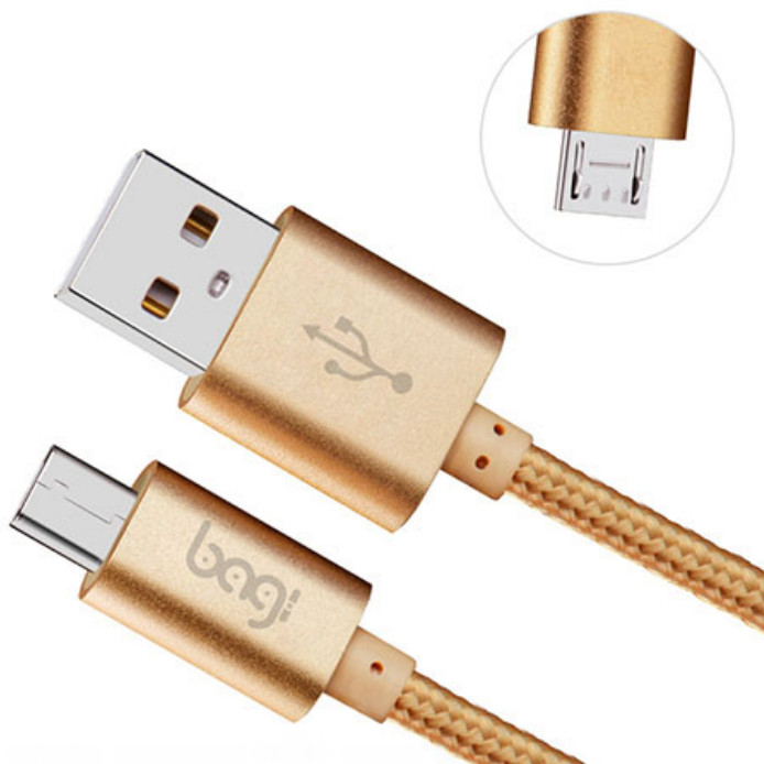 Dây dù sạc nhanh Micro USB Samsung Bagi CB-MS10 - Chính hãng