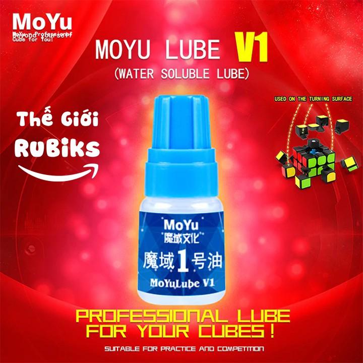Moyu Lube V1 / V2 / V3 Dầu Bôi Trơn Rubik dùng cho WRM 2021 Maglev, GAN 12 Maglev, M Leap, Tornado, RS3M 2021.