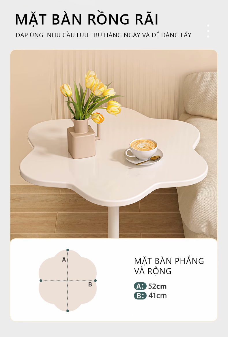 Bàn cafe dễ thương phong cách Hàn decor phòng cực xinh - GM111