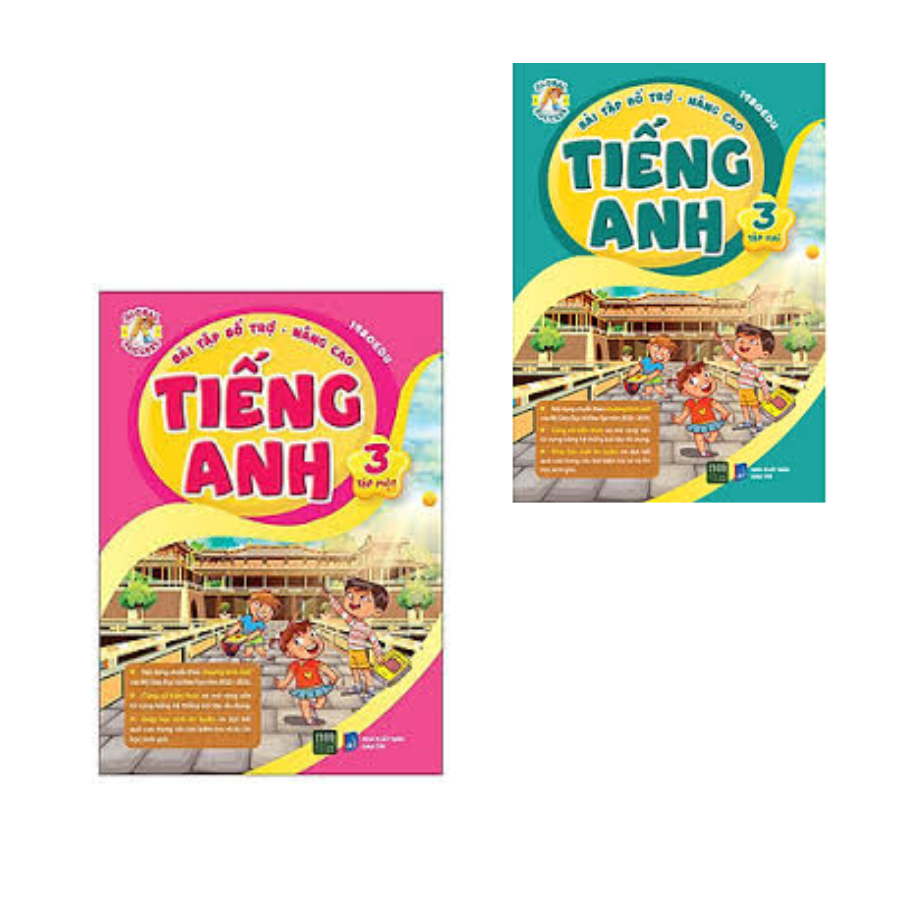 Combo 2 Cuốn Bài Tập Bổ Trợ Nâng Cao Tiếng Anh Lớp 3