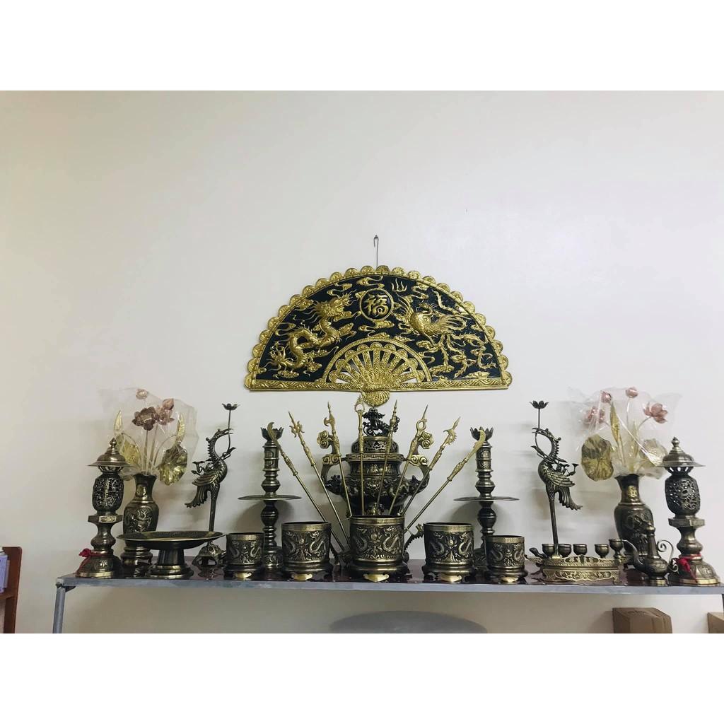 Bộ Ngũ Sự 70 TRẠM RỒNG bày biện Ban Thờ mang đến sự trường thọ may mắn NẶNG 35KG