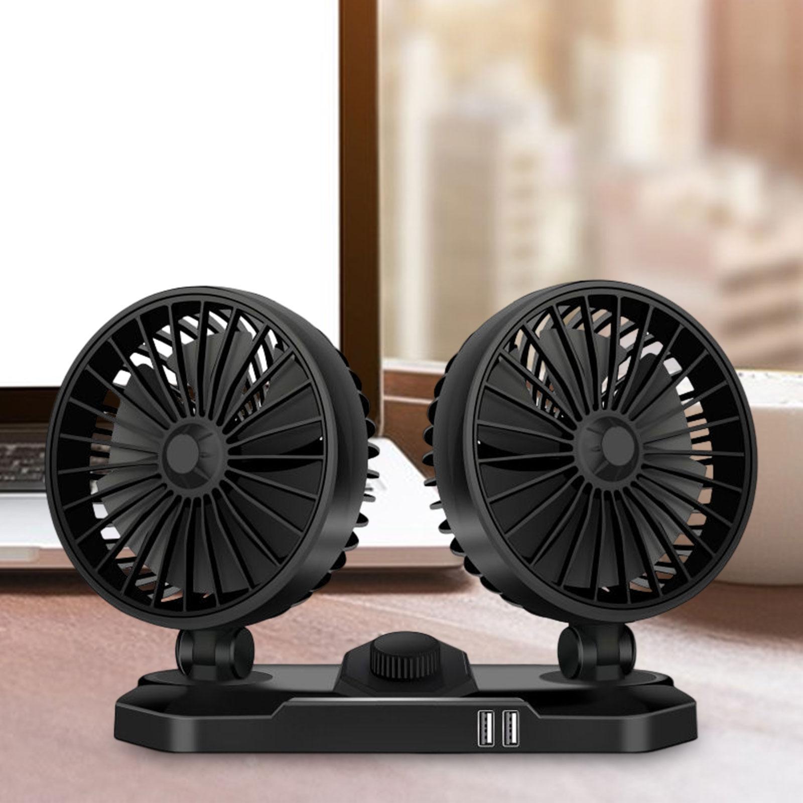 Mini Car Cooling Fans USB Portable Personal for Sedan Office Desktop