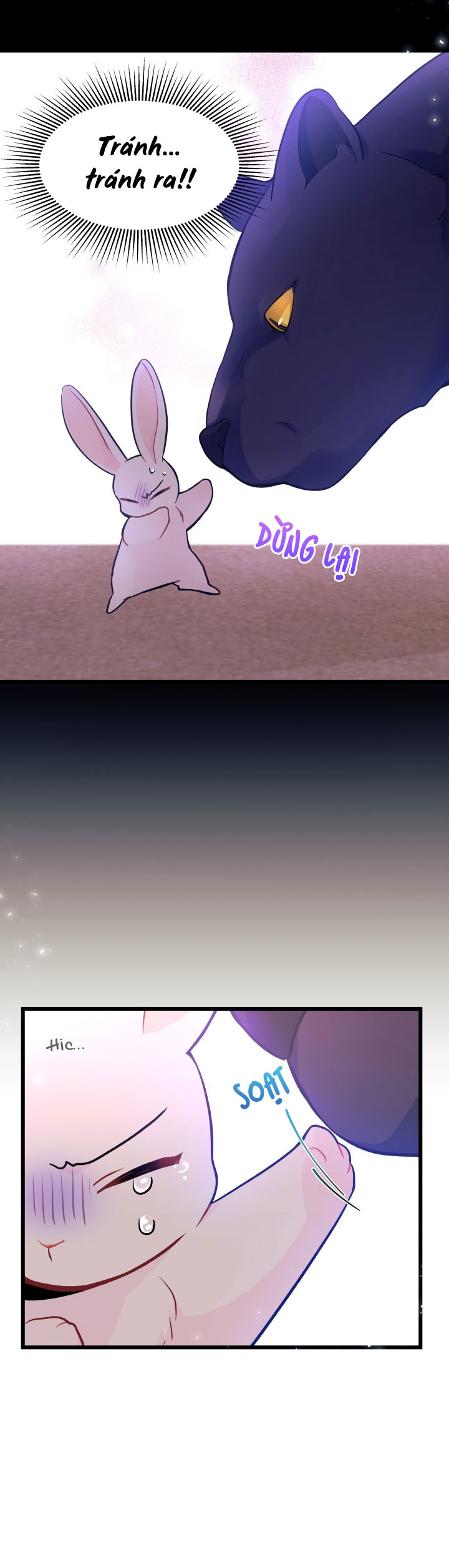 mối liên kết giữa báo đen và bé thỏ chapter 23 15