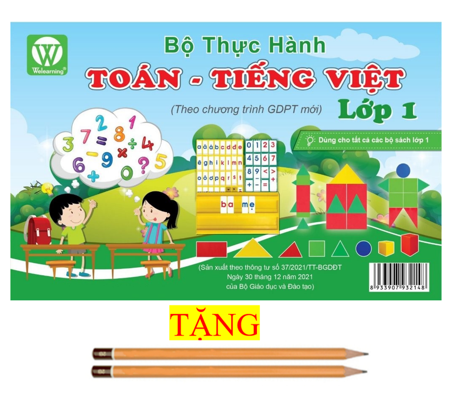 BỘ THỰC HÀNH TOÁN – TIẾNG VIỆT LỚP 1 (KP)